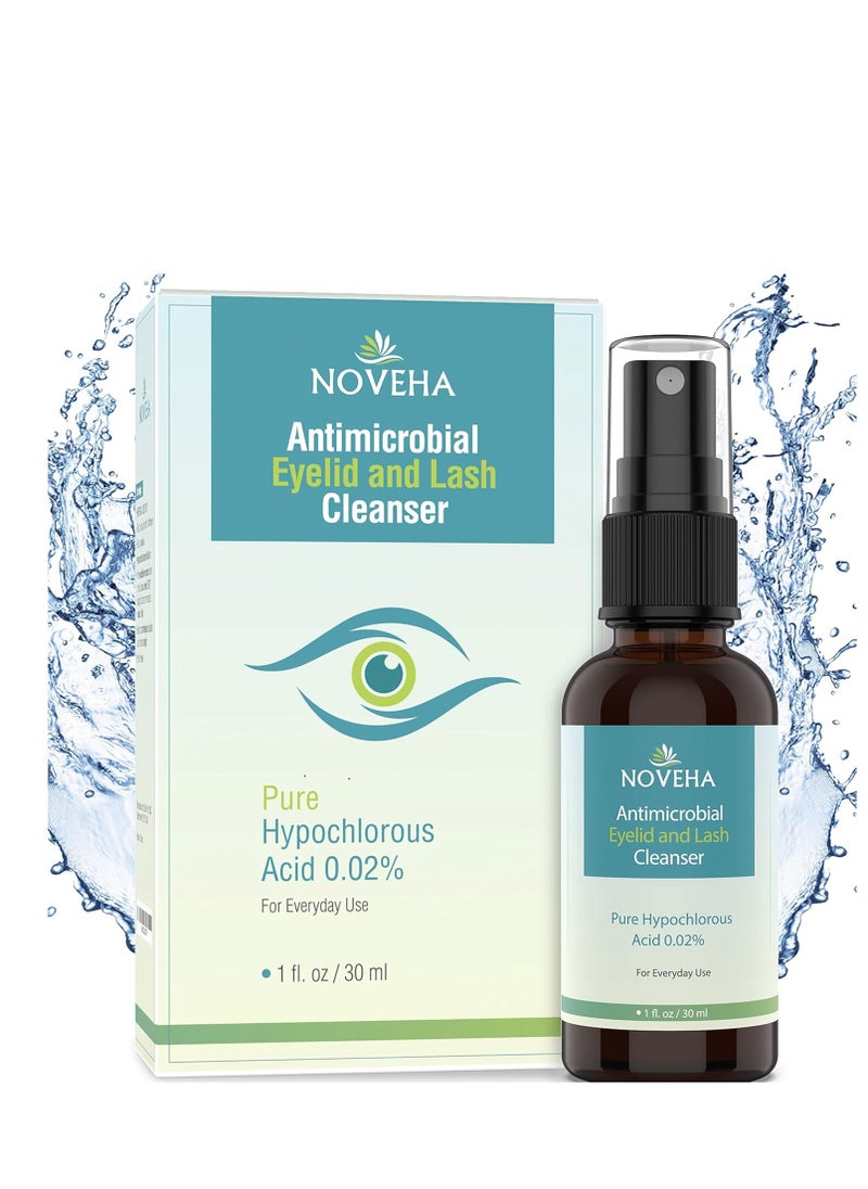 NOVEHA Eyelid and Lash Cleanser - Fast Acting Soothing Formula, Effective Relief from Irritation, Dry Eyes, Styes, Pure and Gentle Hypochlorous Acid Spray (1.01 Fl Oz (Pack of 1)) - pzsku/Z6049769513F8438873CBZ/45/_/1733265995/2dc80b70-70ab-496c-ad2c-02d93b7d3ab6