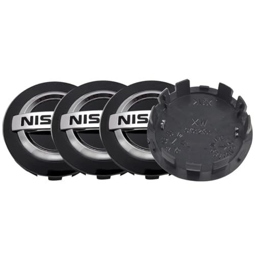Thcbme 4PCS Wheel Center Caps for Mazda CX-5 CX-7 CX-8 M6 MX5 RX7 RX8 A8 CX9 X MX, 56mm/2.2" Car Wheel Hub Caps ABS Rim Center Hub Cover (Silver) - Image 1