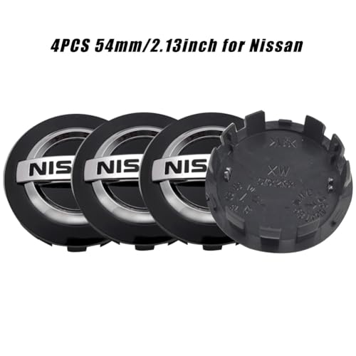 Thcbme 4PCS Wheel Center Caps for Mazda CX-5 CX-7 CX-8 M6 MX5 RX7 RX8 A8 CX9 X MX, 56mm/2.2" Car Wheel Hub Caps ABS Rim Center Hub Cover (Silver) - Image 2