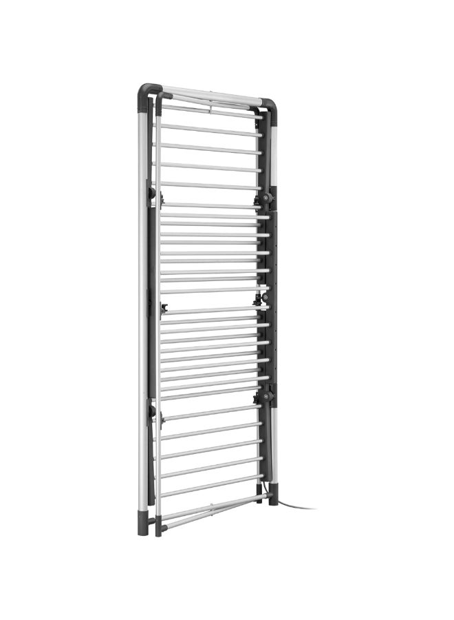 BLACK+DECKER 300W 3-Tier Heated Clothes Drying Rack Cool Grey and Black 140 x 73 x 68 cm 63099 - Image 3