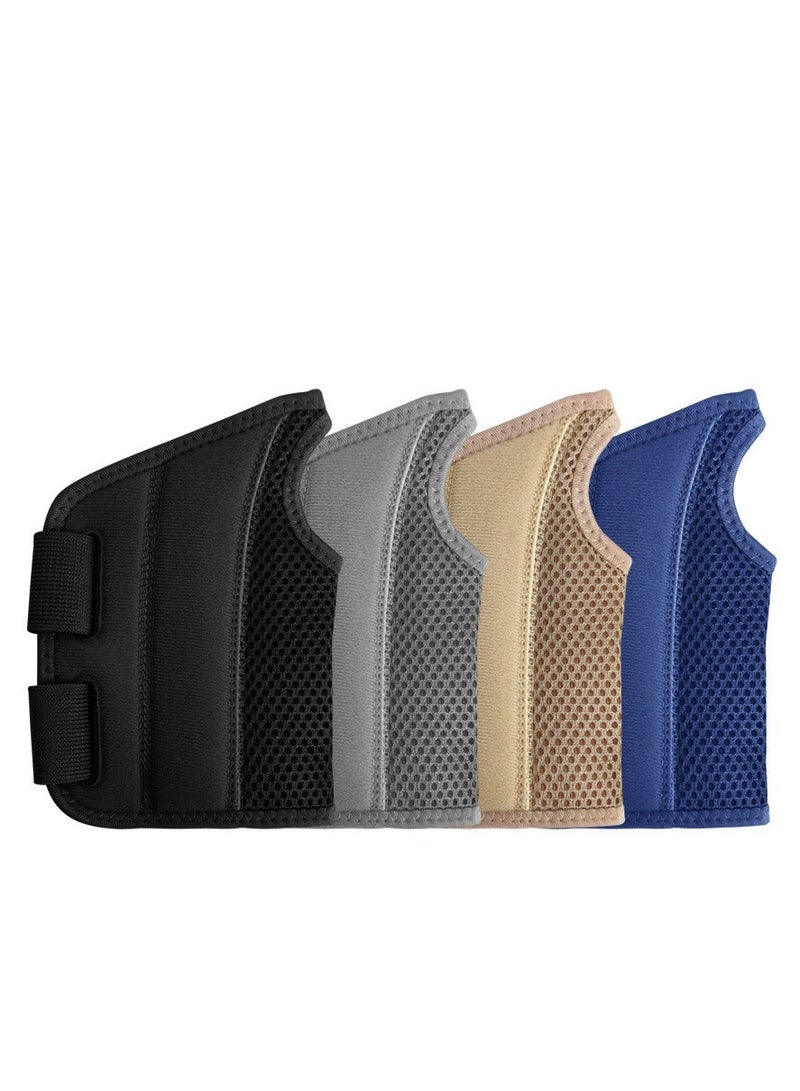 COYO Sports Medicine Green Fitted Wrist Brace for Men and Women, Wrist Pain Relief Support, Ideal for Carpal Tunnel, Tendonitis, Arthritis, 1 Piece Right Hand Grey - Image 5