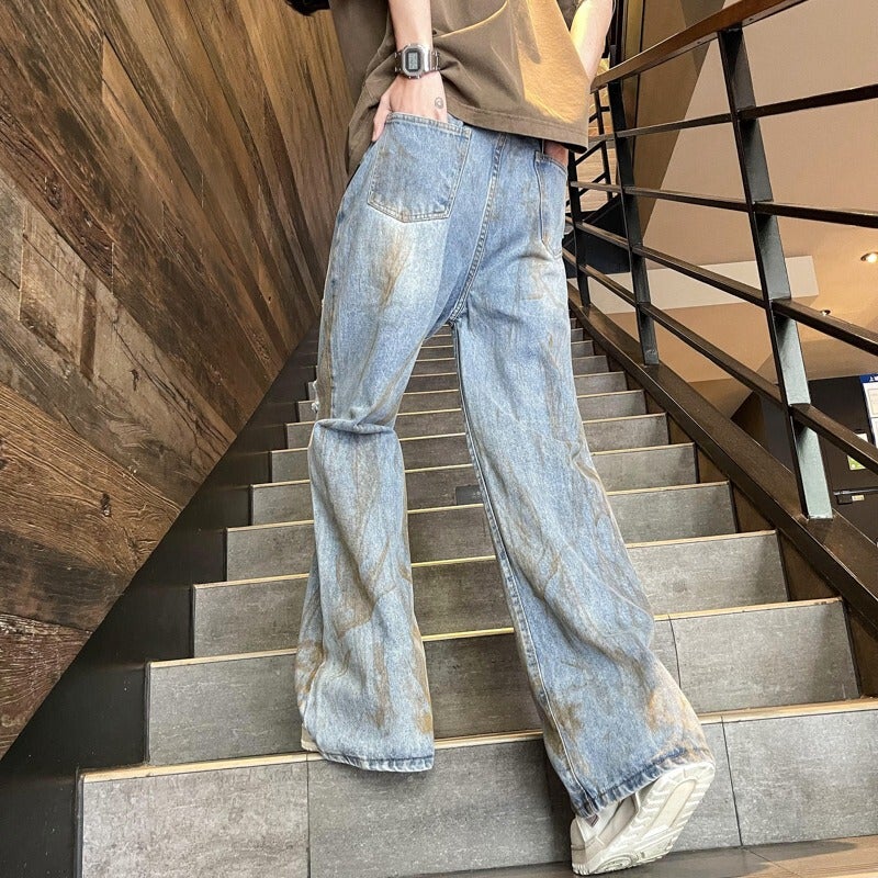 Unisex Casual Daily Denim Jeans - Image 5