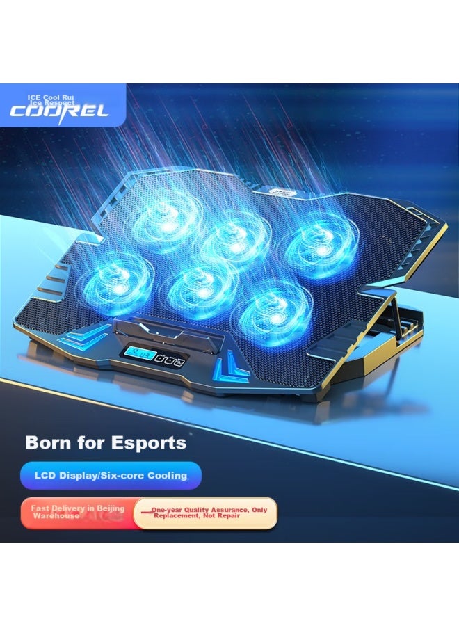 Ice Coorel K8 Laptop Cooling Pad Compatible With Lenovo/huawei/hp/dell - Image 1