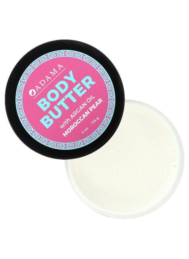 Zion Health Zion Health, Adama, Body Butter with Argan Oil, Moroccan Pear, 4 oz (118 g)  - Image 3