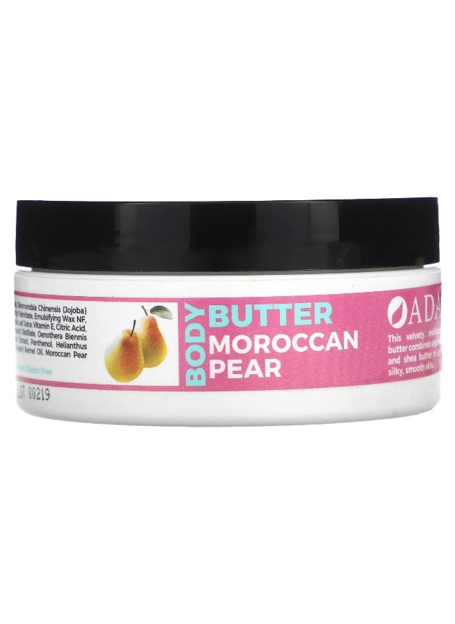 Zion Health Zion Health, Adama, Body Butter with Argan Oil, Moroccan Pear, 4 oz (118 g)  - Image 1