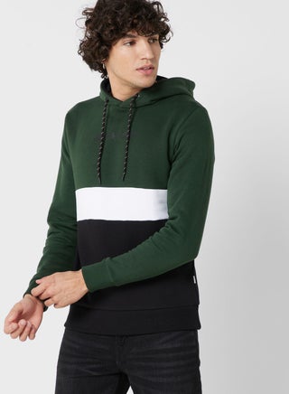 Color Block Hoodie