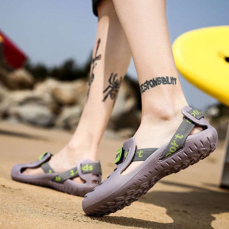 Summer Wading Shoes, Men'S Sandals, Waterproof Car Wash Work Shoes, Outdoor River Fishing Shoes, Beach Hole Rain Boots For Men - Image 2