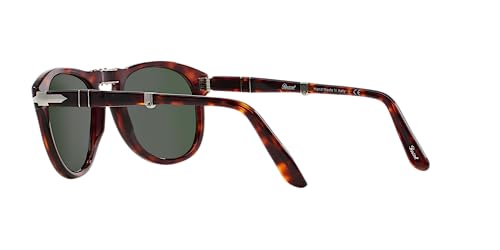 Persol PO0714 Aviator Sunglasses, Havana/Crystal Green, 52 mm - Image 5