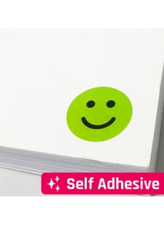Generic 1200 Pieces  Happy Face Stickers, Reward Stickers for Teachers,Motivational Incentive Stickers for Kids, Round Cartoon Labels for Students All Class  - Image 4