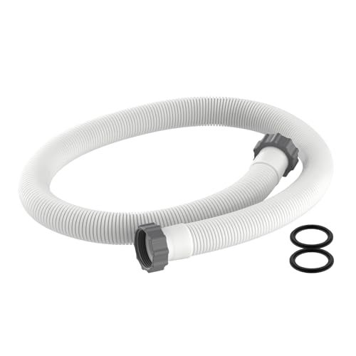 Pokin 1.5" Diameter Accessory Pool Pump Replacement Hose for Intex1500 to 2500 Gph Filter Pumps,Sand Filters,& Saltwater Systems,59" Long Garden Hose For Above Ground Pool Part Number 29060E - Image 1