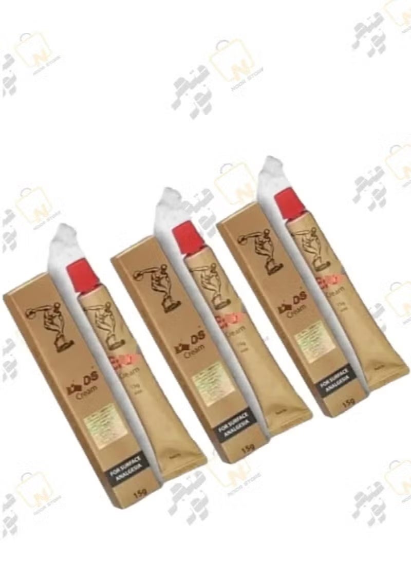 ايروس كريم إيروس لتخفيف الآلام السطحية 15 غرام (عبوة من 3 قطع)