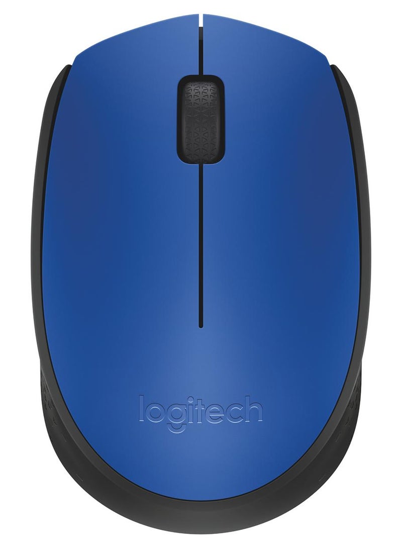 Logitech M171 Reliable Wireless Connectivity Mouse, 2.4 GHz With USB Blue - Image 1