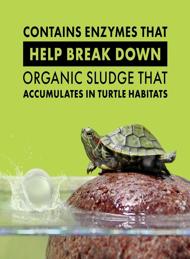 Zilla Pet Turtle Pure, Water Care, Removes Sludge for a Balanced Aquatic Environment, Treats up to 10 Gallons - Image 3