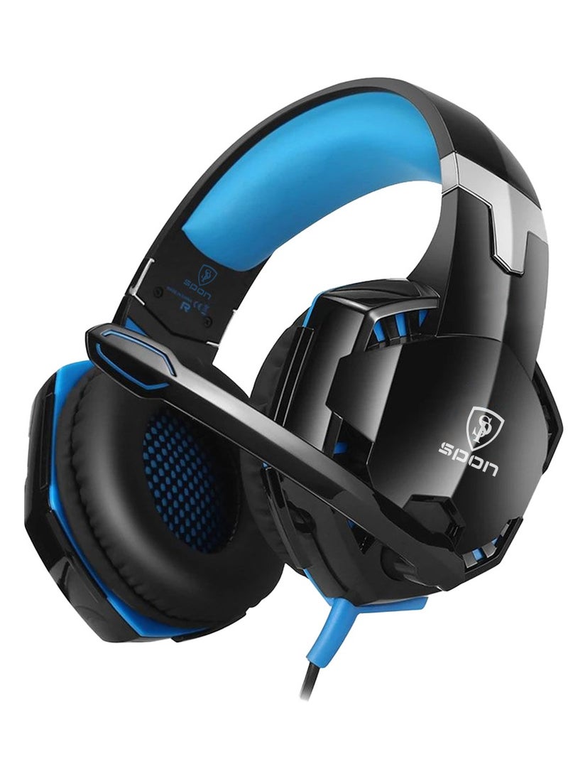 سبون سماعات رأس سلكية للألعاب توضع فوق الأذن لأجهزة PS4/PS5/XOne/XSeries/NSwitch/PC  - Image 2