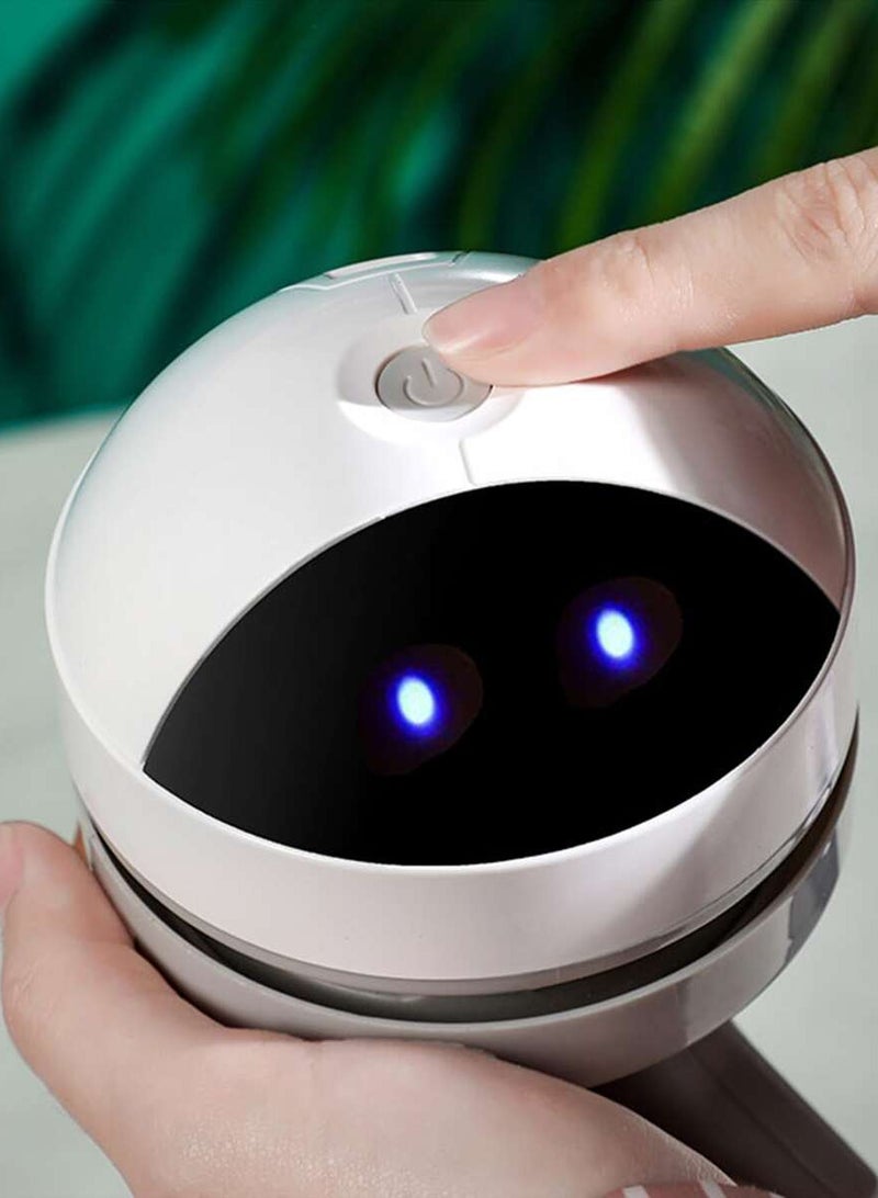 Mini Portable USB Handheld Vacuum Cleaner with Quiet Sound for Cleaning and Picking Up Small Stuff, Crumbs, Chips, Hair, Eraser Remnants and Small Items for Home, Office and Kitchen - Image 4