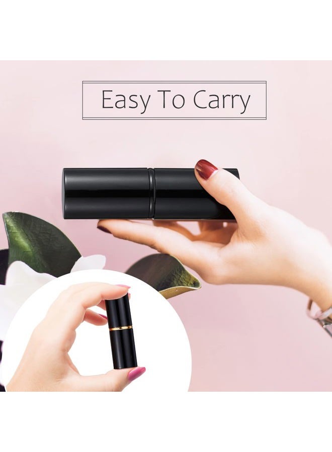 Tessco 2 Pcs Retractable/Nonretractile Kabuki Brush Angled Foundation Makeup Brushes Portable Travel Bronzer Blush Brush with Cover for Blush Bronzer Buffing Loose Powder Cream(Classic Style) - Image 4