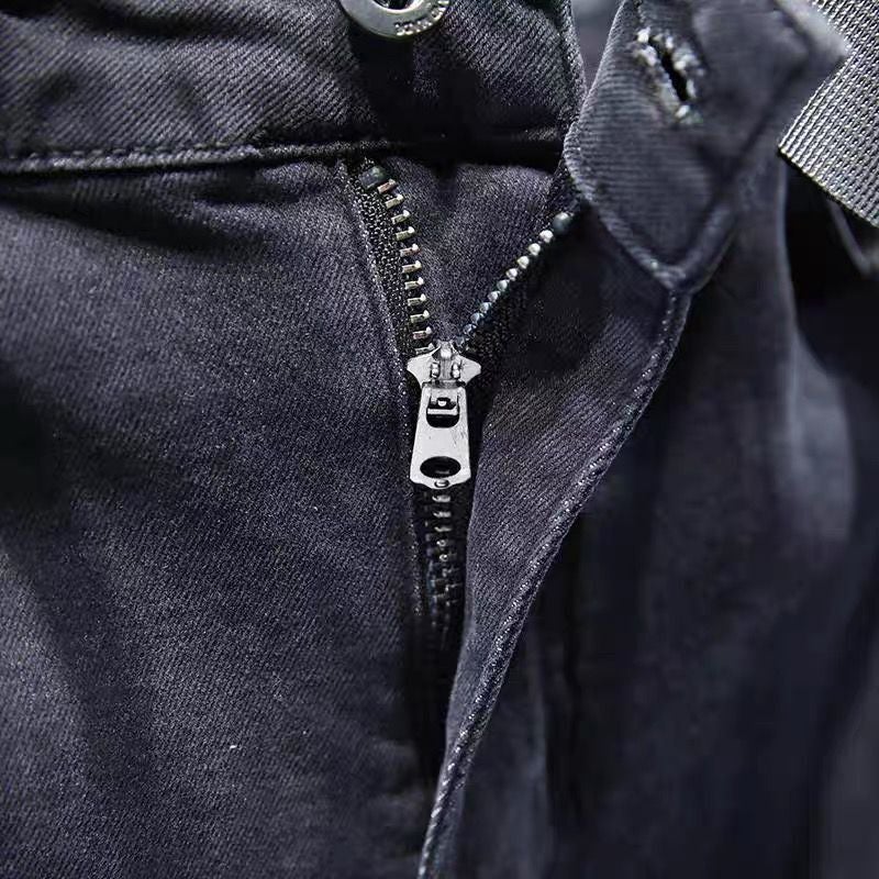 Unisex Classic Denim Jeans Loose Fit Daily Outdoor Wear - Image 4
