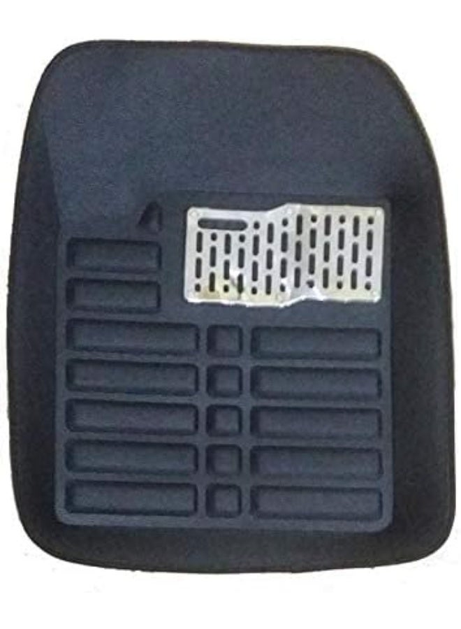 طقم دواسات للسيارة، أسود، 5 قطع - Image 2