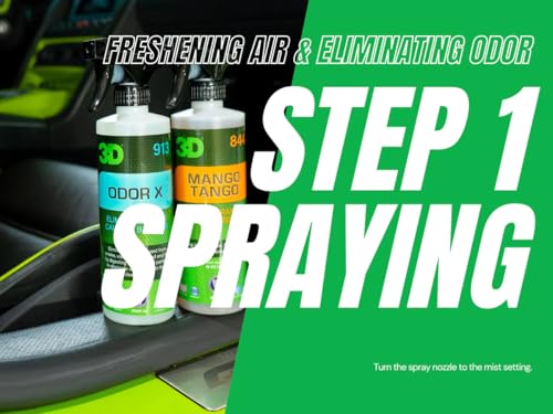 3D X-Treme Ice Air Freshener – 16oz Water-Based Spray – Long-Lasting, Non-Toxic Odor Eliminator – Safe for Pets & People – Crisp, Invigorating Scent for Cars & More - Image 3