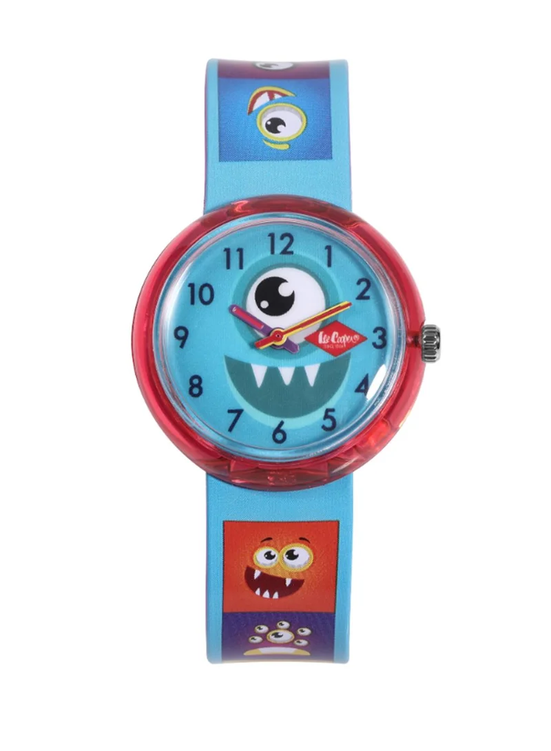 Lee Cooper Lee Cooper LC.K.4.899 Unisex Multi Function Display Watch & Silicone Strap Blue
