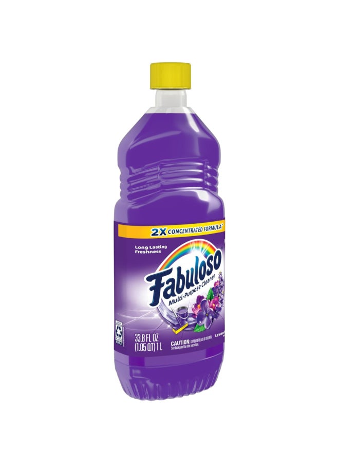 Fabuloso Lavender Scented Concentrated Formula Multi-Purpose Cleaner Purple 33.8 fl oz 8467623 - Image 3