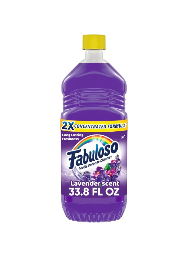 Fabuloso Lavender Scented Concentrated Formula Multi-Purpose Cleaner Purple 33.8 fl oz 8467623 - Image 1