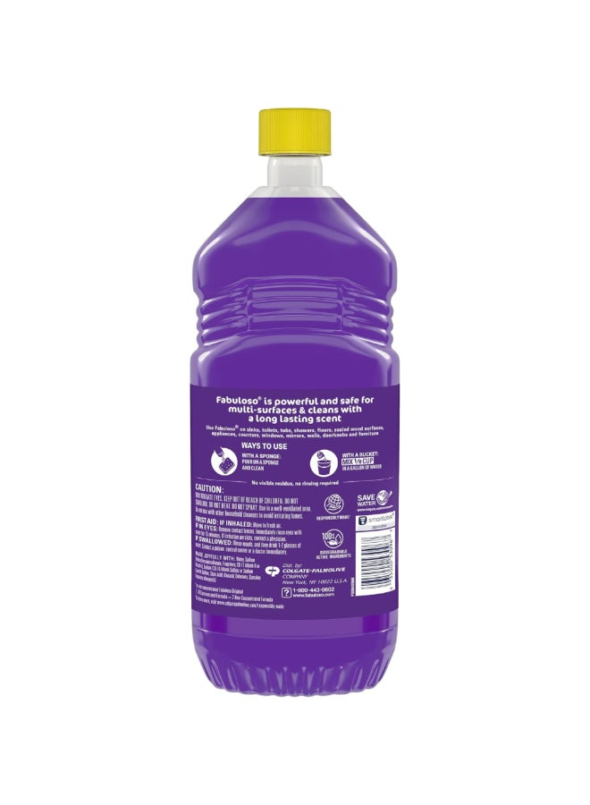 Fabuloso Lavender Scented Concentrated Formula Multi-Purpose Cleaner Purple 33.8 fl oz 8467623 - Image 2