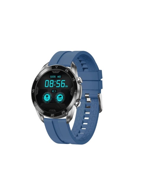 i-Watch Classic Smart Watch, 1.39 Inch AMOLED Display - Blue