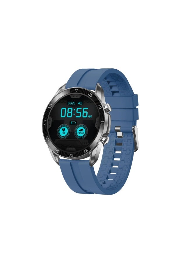 iplus - i-Watch Classic Smart Watch, 1.39 Inch AMOLED Display - Blue - Image 1