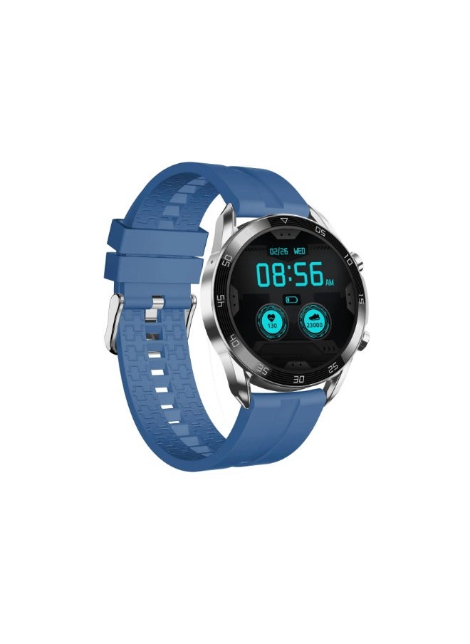 iplus - i-Watch Classic Smart Watch, 1.39 Inch AMOLED Display - Blue - Image 1