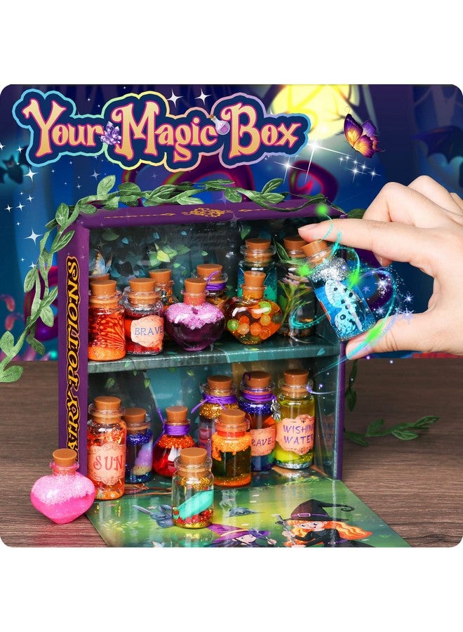 Alritz Fairy Potions Kit Magic Mix Kit 20 Bottles, Halloween Decorations Garden Crafts Birthday Gifts Toys For Girls 6 7 8 9 10 Years Old - Image 4