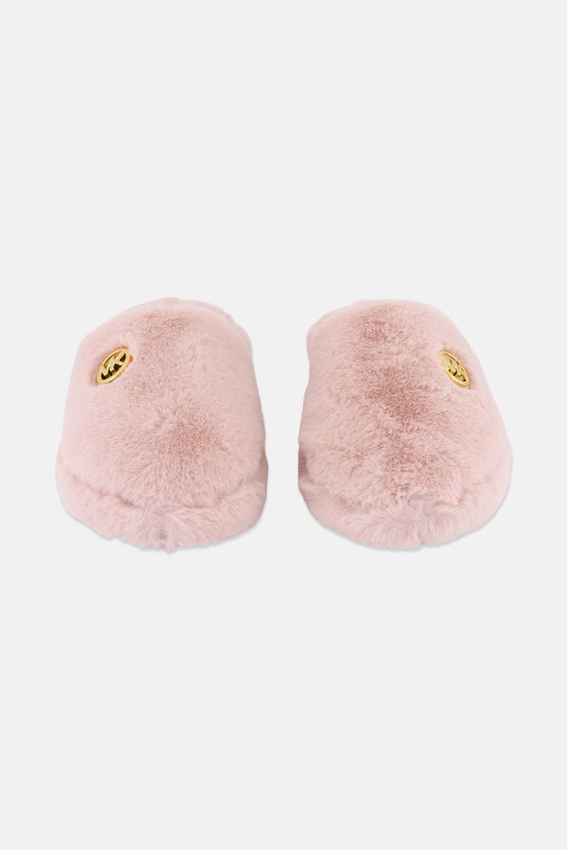 Michael Kors Women Medium Alexis Slip On Slippers, Pink - Image 4