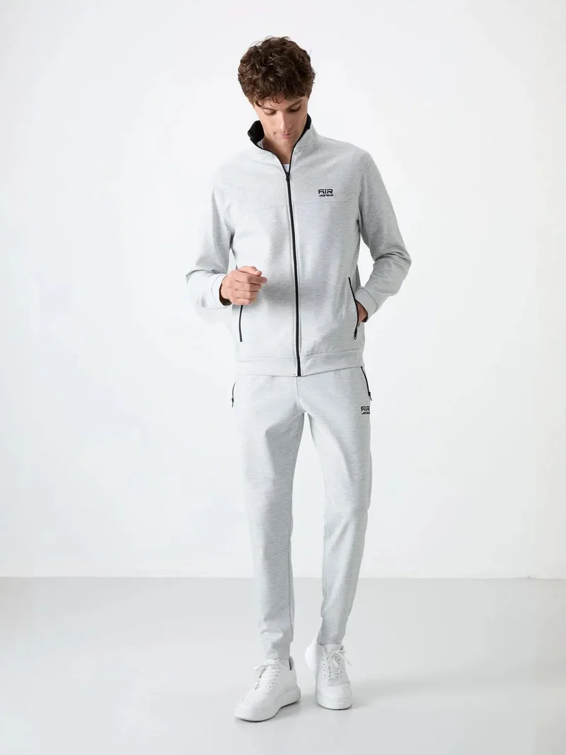 TOMMYLIFE TOMMY Men's Fleece Sweatshirt And Pants Set