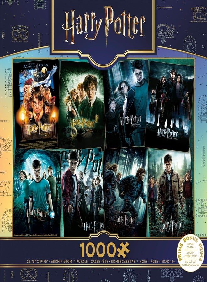 Ceaco - Harry Potter Posters - 1000 Piece Jigsaw Puzzle Challenging and Colorful Puzzles for Adults – Precision-Cut Pieces, Beautiful Artwork, and Hours of Relaxing Fun - Image 3