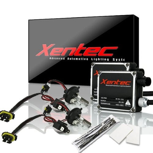 Xentec H4 HB2 6000K HiLo HID Xenon Bulb bundle with 35W Standard Digital Ballast Ultra White high beam halogen