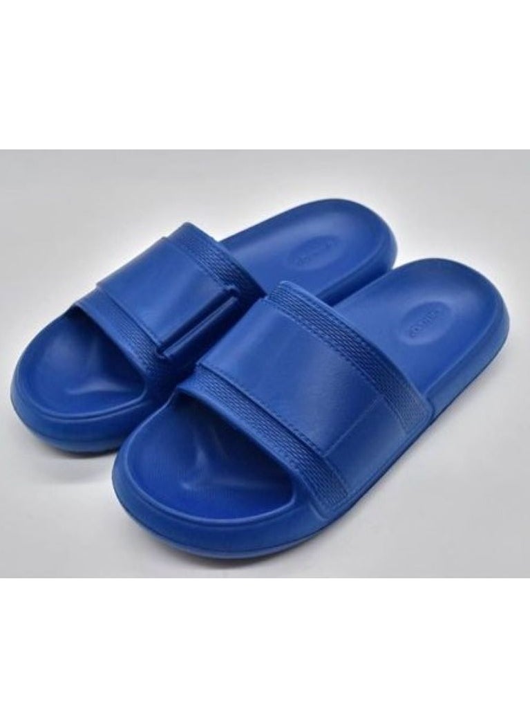 Generic - Men's and youth's medical rubber slippers, blue color - Image 1