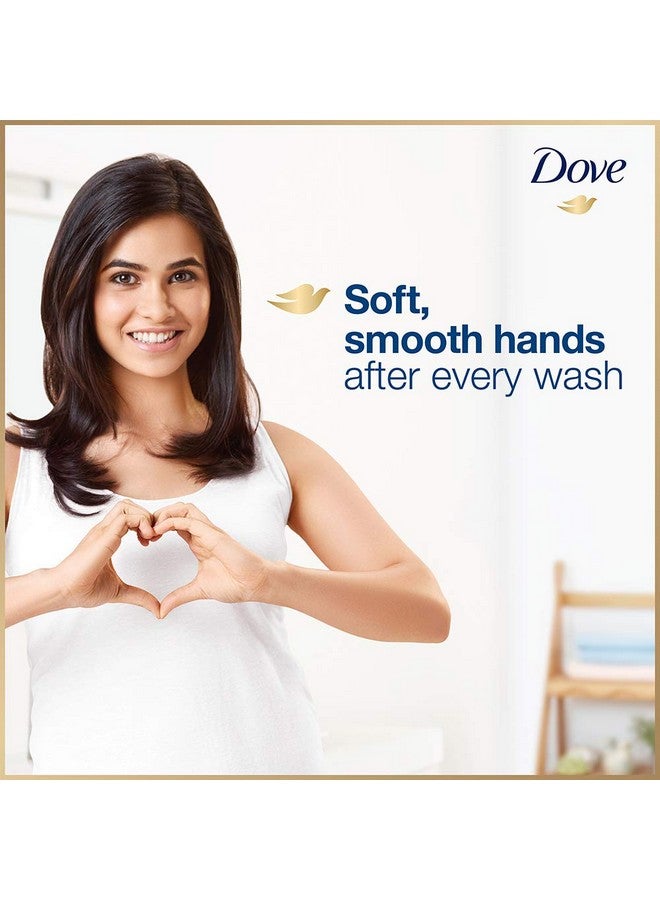 دوف سائل مرطب لليدين، 900 مل، منظف لطيف لإعادة التعبئة للأيدي الناعمة، مناسب للبشرة الحساسة، سائل غسيل اليدين المغذي - Image 3