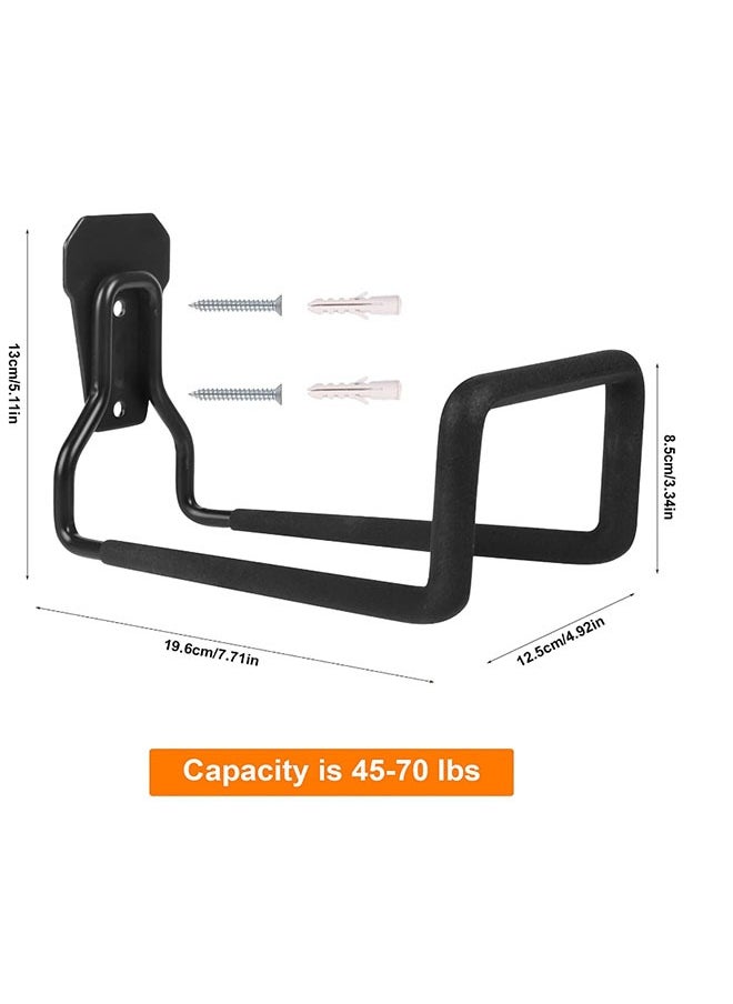 Arabest Garden Hose Holder Sturdy Metal Wall Mount Hose Hook Garage Hook Outdoor Heavy Duty Hose Holder  - Image 3