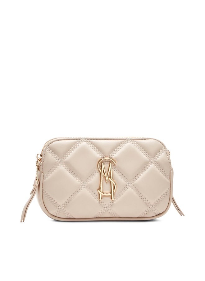 STEVE MADDEN - Daisy Quilted Crossbody Bone - Image 1