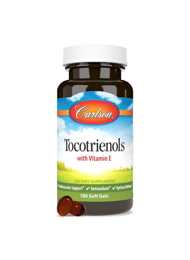 Carlson Labs Tocotrienols Softgels, 180 Count - Image 5