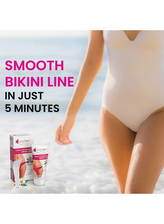 everteen Bikini Line Hair Remover Creme 3 Pack Combo  - Image 3