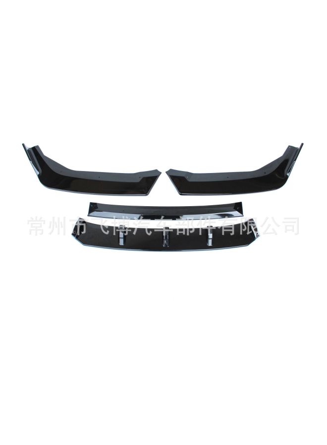 Suitable For Tenth Generation Civic Front Shovel Side Skirt 2016 Civic Double-layer Front Lip Small Surround Front Spoiler Modification