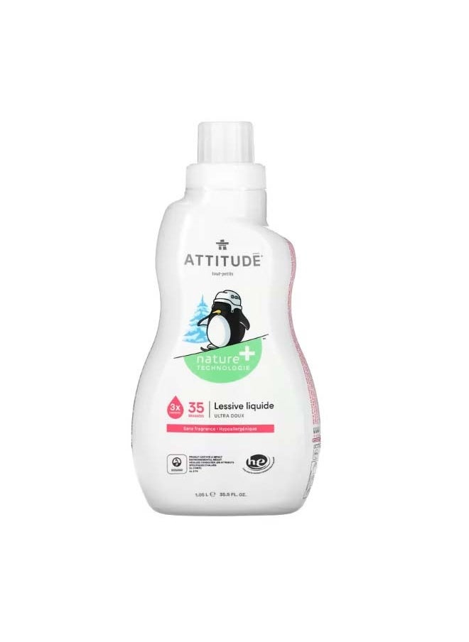 Attitude - Little Ones Laundry Detergent Fragrance-Free 35.5 fl oz - Image 1