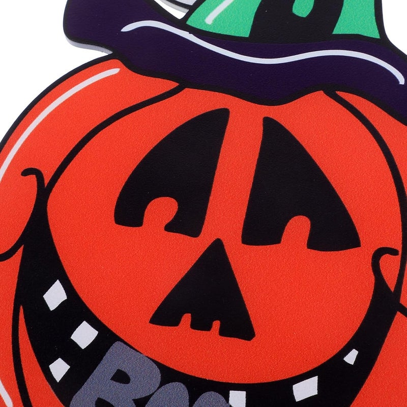 GALPADA Halloween Pumpkin Yard Sign with Stake, Colorful Expression Lawn Decor for Outdoor Garden, 3mm Acrylic Double-sided Printed Halloween Outdoor Decoration - Image 4