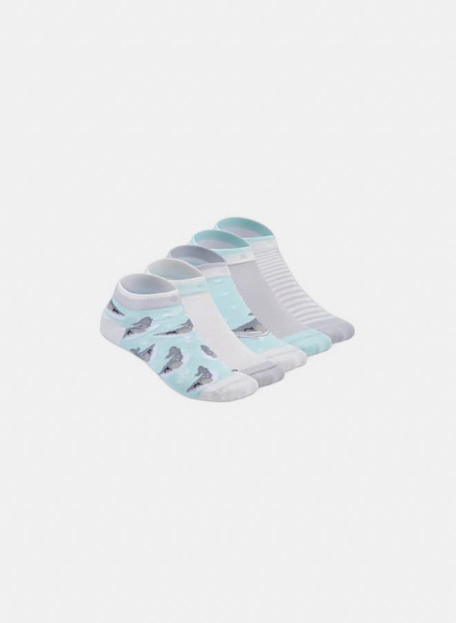 Socks - Set Of (5) - Ankle Socks - For Kids