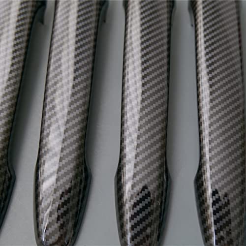 ZiWen Sport Style Carbon Fiber Print Door Handle Cover Trim for Mitsubishi Lancer Evolution X Outlander Sport ASX (No Keyless Holes) - Image 4