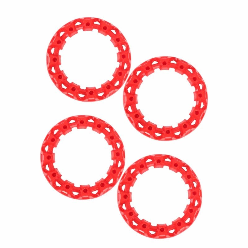 ATV Wheel Trim: Red High Strength Plastic, Sturdy Durable, Enhanced Tire Protection Hub Protection Cap - Easy Installation, Stylish Decorative Rim Cap Decor for ATVs, Go Karts and Off Road Vehicles - Image 5