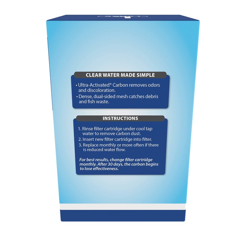 Tetra Whisper Bio-Bag Filter Cartridges For Aquariums - Ready To Use BLUE, Large, 3 Count (Pack of 1) - Image 2