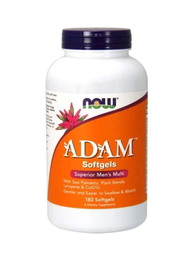 Pack Of 3 Adam Dietary Supplement - 180 Softgels