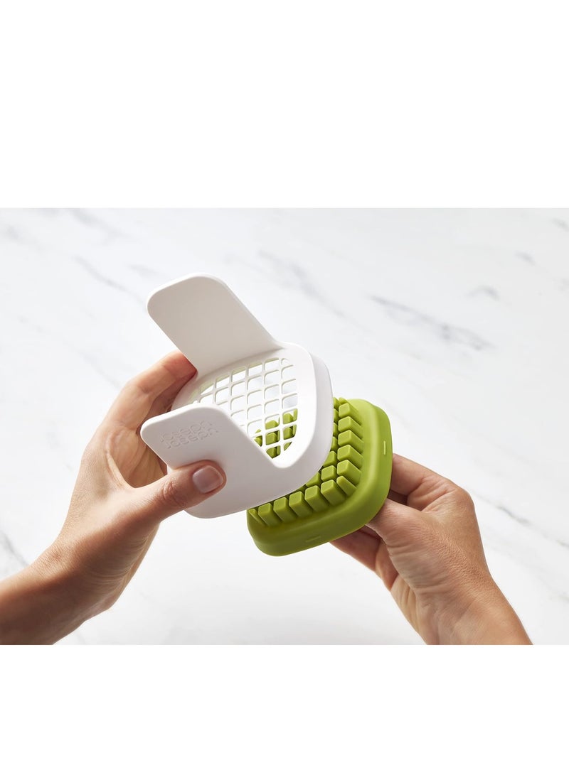 Joseph Joseph جوزيف جوزيف 20175 تشوب كاب آلة تقطيع الخضار، شفرات حادة من الفولاذ المقاوم للصدأ، أبيض، مقاس واحد - Image 2